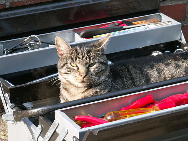 Picture of a toolbox